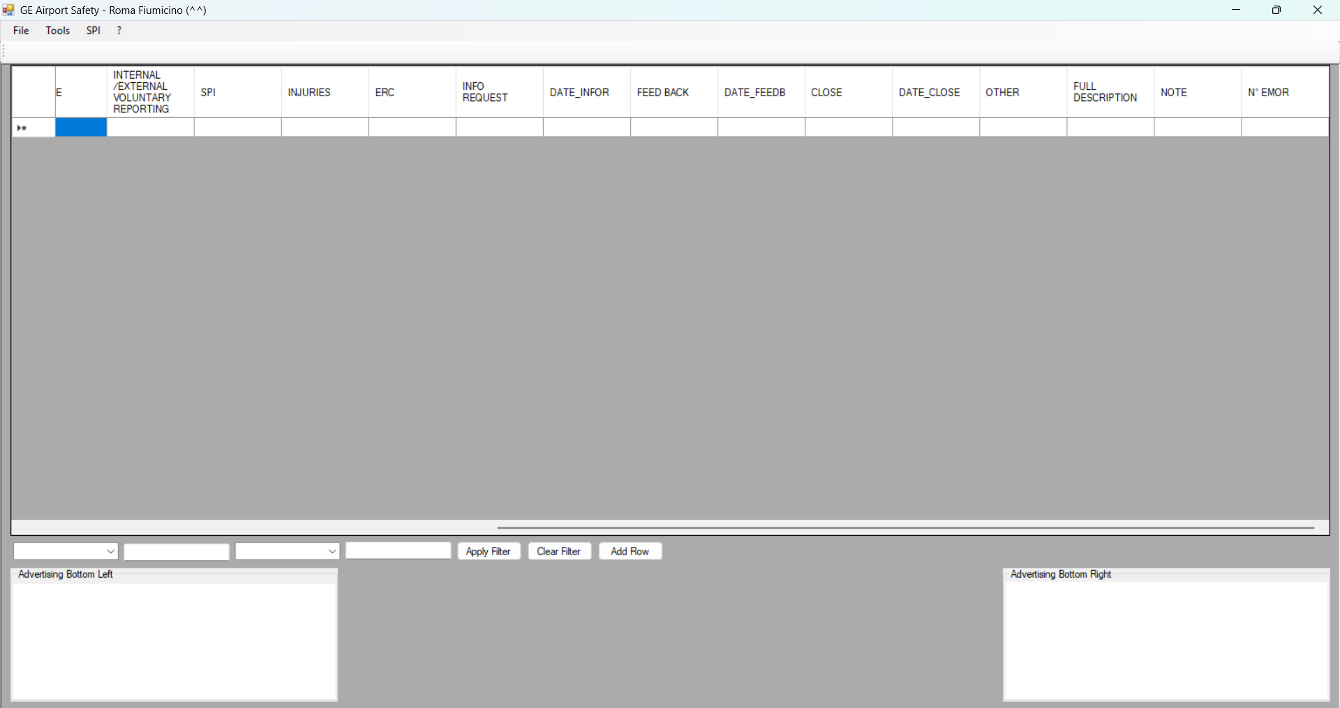 Schermata database 2