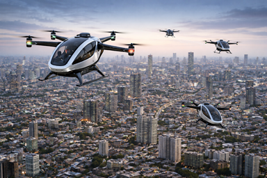 Perché i droni per il trasporto di persone non sono ancora diffusi
